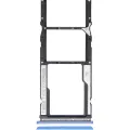 Dual Sim Card Tray For Xiaomi Redmi 9T / Note 9 4G / Poco M3 (Blue)