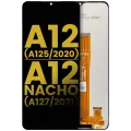 Дисплейний модуль (LCD) без рамки для Samsung Galaxy A12 (A125 / 2020) / A12 Nacho (A127 / 2021) (Refurbished) (всі кольори)