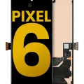 Дисплейний модуль (OLED) з рамкою (з датчиком відбитків) для Google Pixel 6 (Refurbished) (всі кольори)