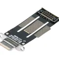 Charging Port Flex Cable For iPad Mini 6 (Aftermarket Plus) (Starlight)