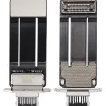 Charging Port Flex Cable For iPad Mini 6 (Premium) (Space Gray)