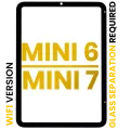 Front Glass For iPad Mini 6 (2021) / Mini 7 (2024) (Glass Separation Required) (WiFi Only) (Premium) (All Colors)