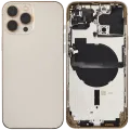 Задня кришка з малими деталями для iPhone 13 Pro Max (EU / Global Version) (Used OEM Pull: Grade C) (золотий)