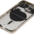 Задня кришка з малими деталями для iPhone 13 Pro Max (EU / Global Version) (Used OEM Pull: Grade C) (золотий)