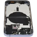 Back Housing W/ Small Parts For iPhone 13 Pro Max (EU / Global Version) (Used OEM Pull: Grade B) (Sierra Blue)