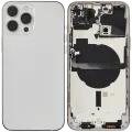 Back Housing W/ Small Parts For iPhone 13 Pro Max (EU / Global Version) (Used OEM Pull: Grade B) (Silver)
