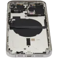 Back Housing W/ Small Parts For iPhone 13 Pro Max (EU / Global Version) (Used OEM Pull: Grade B) (Silver)