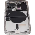 Back Housing W/ Small Parts For iPhone 13 Pro (EU / Global Version) (Used OEM Pull: Grade B) (Silver)