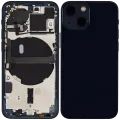 Back Housing W/ Small Parts For iPhone 13 Mini (EU / Global Version) (Used OEM Pull: Grade C) (Midnight)