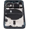 Back Housing W/ Small Parts For iPhone 13 Mini (EU / Global Version) (Used OEM Pull: Grade C) (Midnight)