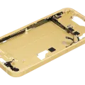 Mid-Frame Housing W/ Small Parts For iPhone 14 (US Version) (Used OEM Pull: Grade A) (Yellow)