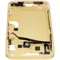Mid-Frame Housing W/ Small Parts For iPhone 14 Plus (US Version) (Used OEM Pull: Grade A) (Yellow)