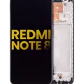 LCD Assembly With Frame For Xiaomi Redmi Note 8 / Redmi Note 8 (2021) (Aftermarket Plus) (Space Black)