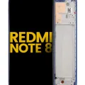 LCD Assembly With Frame For Xiaomi Redmi Note 8 / Redmi Note 8 (2021) (Aftermarket Plus) (Neptune Blue)