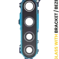 Back Camera Lens With Bracket / Bezel For Xiaomi Redmi Note 8T (Neptune Blue)