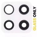 Back Camera Lens (Glass Only) With Adhesive For Samsung Galaxy A42 5G (A426 / 2020) (Prism Dot White)