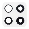 Back Camera Lens (Glass Only) With Adhesive For Samsung Galaxy A42 5G (A426 / 2020) (Prism Dot White)