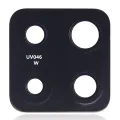 Back Camera Lens (Glass Only) With Adhesive For Samsung Galaxy A42 5G (A426 / 2020) (Prism Dot White)
