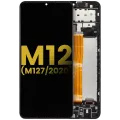 LCD Assembly With Frame For Samsung Galaxy M12 (M127 / 2020) (Refurbished) (All Colors)