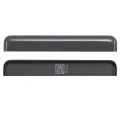 Top Back cover Glass Plastic Panel For Google Pixel 6A (Charcoal)