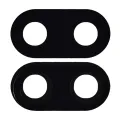 Back Camera Lens (Glass Only) With Adhesive For Google Pixel 6A (10 Pack)