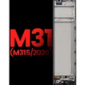 OLED Assembly With Frame For Samsung Galaxy M31 (M315 / 2020) (Aftermarket Plus) (All Colors)