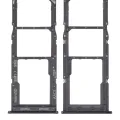 Dual Sim Card Tray For Samsung Galaxy A13 (A135 / 2022) (Black)