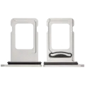 Dual Sim Card Tray For iPhone 11 (White)