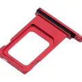 Dual Sim Card Tray For iPhone 11 (Red)