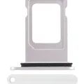 Dual Sim Card Tray For iPhone XR (White)