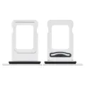 Dual Sim Card Tray For iPhone XR (White)