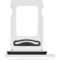 Dual Sim Card Tray For iPhone XR (White)