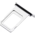Dual Sim Card Tray For iPhone XR (White)