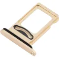 Dual Sim Card Tray For iPhone XR (Yellow)