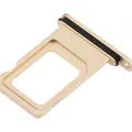 Dual Sim Card Tray For iPhone XR (Yellow)