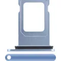 Dual Sim Card Tray For iPhone XR (Blue)