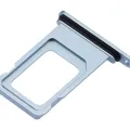 Dual Sim Card Tray For iPhone XR (Blue)