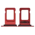 Dual Sim Card Tray For iPhone XR (Red)