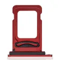 Dual Sim Card Tray For iPhone XR (Red)