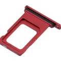 Dual Sim Card Tray For iPhone XR (Red)
