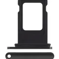 Dual Sim Card Tray For iPhone XR (Black)