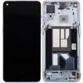 OLED Assembly With Frame For OnePlus 9RT 5G (Refurbished) (Nano Silver)