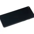OLED Assembly With Frame For OnePlus 9RT 5G (Refurbished) (Hacker Black)