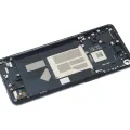 OLED Assembly With Frame For OnePlus 9RT 5G (Refurbished) (Hacker Black)