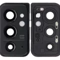 Back Camera Lens With Cover Bezel Ring For OnePlus 9RT 5G (Hacker Black)