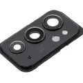 Back Camera Lens With Cover Bezel Ring For OnePlus 9RT 5G (Hacker Black)