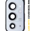 Back Camera Lens With Cover Bezel Ring For OnePlus 9RT 5G (Nano Silver)