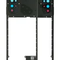Mid-Frame Housing For Motorola Moto G22 (XT2231 / 2022) (Cosmic Black)