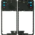 Mid-Frame Housing For Motorola Moto G22 (XT2231 / 2022) (Cosmic Black)