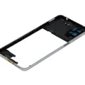 Mid-Frame Housing For Motorola Moto G22 (XT2231 / 2022) (Pearl White)